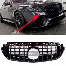 GTR AMG Bumper Grill Upgrade Grille For Auto Mercedes Benz W213 E63 /E63S 16-20 (For: More than one vehicle)