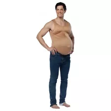 Fake Pregnant Belly Costume Adult Halloween Fancy Dress