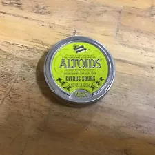 Altoids Sours (empty) Curiously Strong Citrus (Discontinued, RARE)