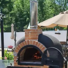 PORTABLE WOOD FIRED BRICK PIZZA OVEN - The TONÍO