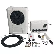 12000 BTU Truck Cab Air Conditioner 12V Split A/C for Semi Trucks Bus RV Caravan