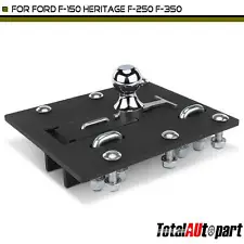 New Over Bed Folding Ball Gooseneck Trailer Hitch for Ford F-150 F-150 Heritage