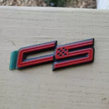 1986 Dodge Daytona Turbo Z CS Car Emblem Red