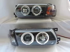 New LED Projector Black Headlight + Corner Light for 91~ 94 NISSAN Sentra B13 (For: Nissan Sentra)