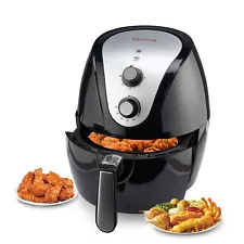 Home Kitchen Use 1400 Watt Fully Adjustable Temperature Control Air Fryer 4.5 L