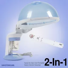 Fit For 2 in 1 use Personal Women Hair Hot Salon ion Steamer Equipment