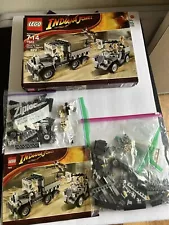 LEGO Indiana Jones: Race for the Stolen Treasure (7622) COMPLETE W/ BOX