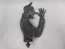 Devil Thumbing Mock Teasing Rat Rod Hood Ornament 4.5"x3.5"