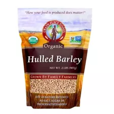 Hulled Barley | 2 lb. Bag | Organic | Non-GMO | Rich Source Of Minerals | Packed