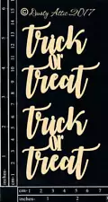 Dusty Attic Chipboard 3x6 - Trick or Treat, DA1861