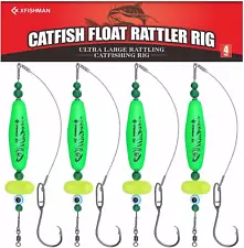 Bank Fishing Catfish Rig with Rattler Floats - Santee Cooper Tackle