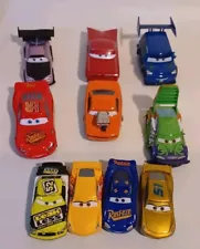 Disney Pixar Cars Diecast Pullback Lot of 10