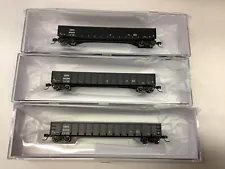 Up for sale is this Athearn #3548 N scale “CEFX GROUP” 52' mill gondola 3 pack