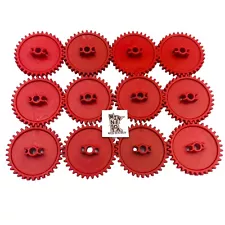 12 Knex Red Gears for Large Chain - K'nex Stem Education Teacher Parts