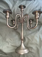 antique brass candelabra