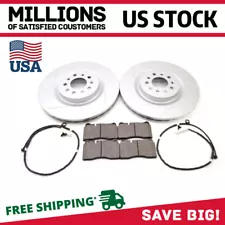 For Aston Martin Db9 V8 Vantage Front Brake Pads+Rotors US Stock Hot Sales