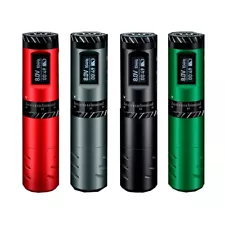 Ava EP10 Adjustable Stroke Wireless Tattoo Pen - 2.5mm to 4.5mm - OLED Display