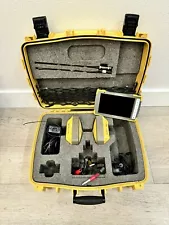 Topcon Dual Hiper VR Base Rover GPS GNSS Topcon FC-5000 Galileo BeiDou UHF