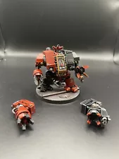 Warhammer 40K Blood Angels Pro Painted Furioso Dreadnought, Army For Sale! Look!