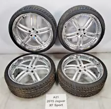 ✅ 22" XIX X15 Wheels Rims for 12-15 Jaguar XF 5 Spokes w/ Tires SET