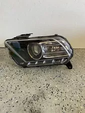 Mustang Headlight 2013 2014 Headlight Hid Left Lh Used Oem dr3313006a