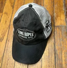 King Ropes Sheridan Wyoming Rope Hat Embroidered Black Logo Hook Adjustable Cap