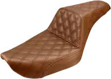 HARLEY DAVIDSON SUPER GLIDE FXD Saddlemen Seat Brown 1996-2003 896-04-175BR (For: Harley-Davidson)