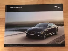 2018 JAGUAR XJ HARDCOVER 96-page Original Sales Brochure