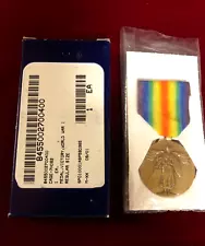 Official U.S. Army Issue, WWI Victory Medal, FULL SIZE MEDAL, NIB