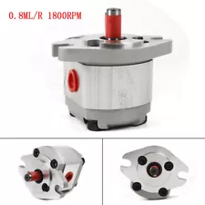 Hydraulic Gear Pump Flat Keyed Shaft SAE Mini High Pressure Gear Pump 21MPa Sale