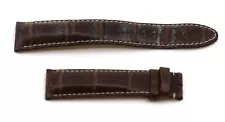 Montblanc Brown Leather Strap 20x17mm