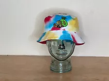 LEVEL FOUR RICHIE RICH 100% COTTON FISHING BUCKET HAT CAP - TIE DYE L/XL