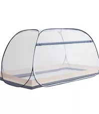 Folding Mosquito Net Tent Bed Portable Anti Mosquito Bites POP UP Net Zipper Box