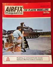 Airfix Magazine for Plastic Modelers - March 1971 ***FREE SHIP***