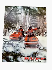 RUPP • 1977 Nitro 250 440 Sport Snowmobile Sales Literature Brochure Vintage