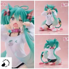 vocaloid Hatsune Miku Desktop Cute figure cat ears Nekomimi T-Shirt ver TAITO