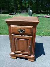 Vintage Night Stand 28 1/2" Tall x 18" Wide x 16" Deep Nice