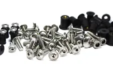 Stainless Steel Fairing Bolts Screw Kit For Triumph Daytona 600 650 675 675R 900 (For: Triumph Daytona 600)