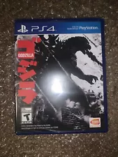 Godzilla PS4 Game ~ Factory Sealed Y-fold New! Right Corner Damage.