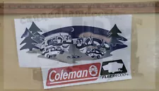 Coleman by Fleetwood 70's Vintage Tent Trailer Repoduction Decals by Canned Ham