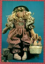 Bunnies for Sale Again Rag Doll Country Stuffed Pattern Folk Art Primitive