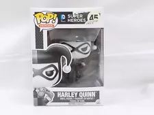 Damaged Funko Pop Harley Quinn (Black & White) 45 DC Super Heroes Figure