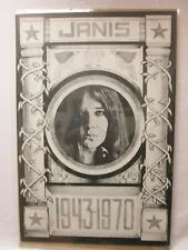 JANIS JOPLIN 1943-1970 ROCK VINTAGE POSTER GARAGE BAR CNG512