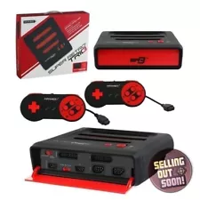 Super Retro Trio NEW PAL 3in1 Nintendo NES SNES Sega Megadrive Videogame Console