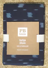 POTTERY BARN ~ INDIGO STANDARD SHAM ~ I ALSO HAVE THE QUILT FOR SALE