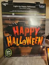 Halloween Light Up Sign