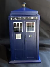 Dr. Who 11th Doctor Blue Electronic 9" Flight Control Tardis Call Box