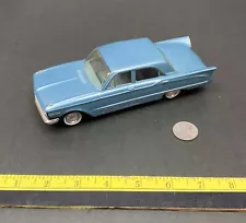 Vintage AMT 1960 Blue Mercury Comet 4 DR Sedan Promo Model Car