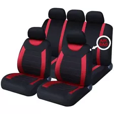 UKB4C Red Full Set Front & Rear Car Seat Covers for Lexus GS300