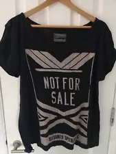 Ladies TShirt Not For Sale By All Saints Size 14